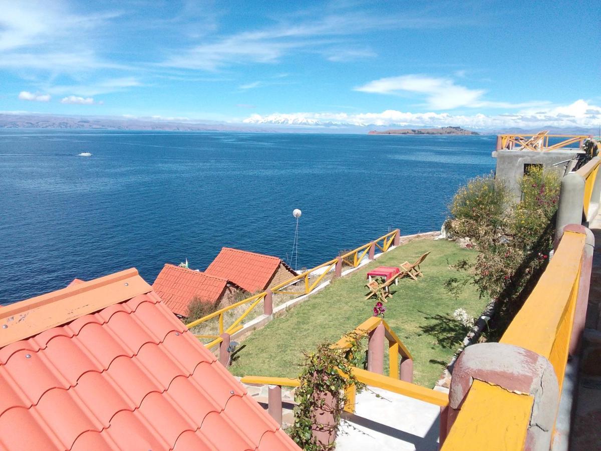 Hotel Jacha Inti Isla del Sol Exterior foto