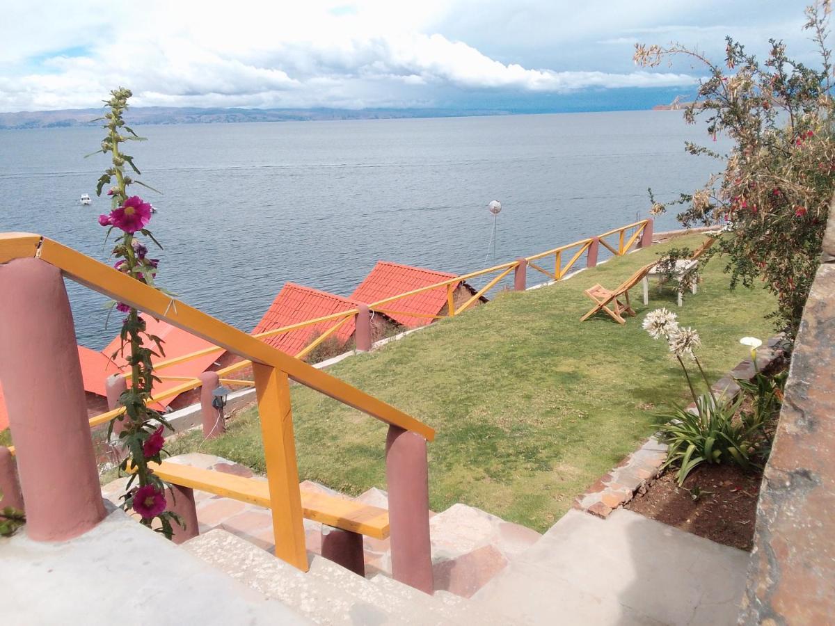 Hotel Jacha Inti Isla del Sol Exterior foto